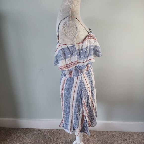 CHOCOLATE WOMEN'S DRESS SIZE LARGE ADJUSTABLE STRAPS LINED BOTTOM - Picture 3 of 6